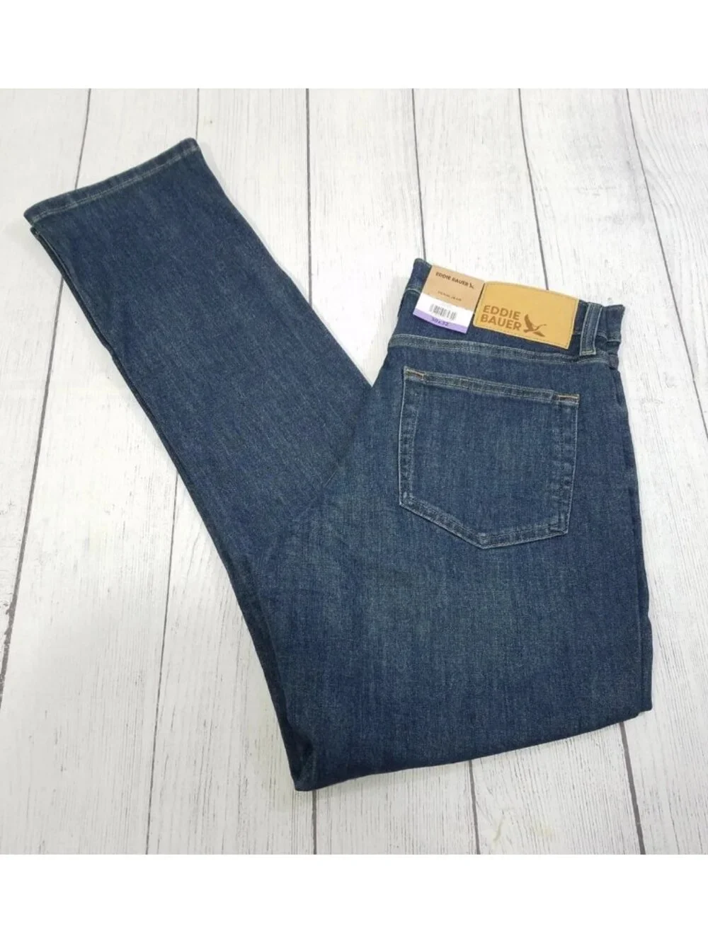 Eddie Bauer Stretch Straight Fit Jeans Mens 30x32